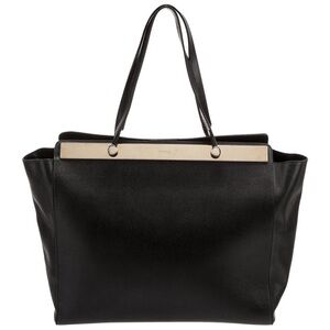 FURLA
Black Leather Tote Bag